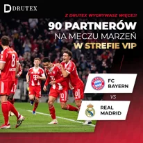 90 partnerów handlowych firmy Drutex obejrzy hitowy mecz Ligi Mistrzów w strefie VIP